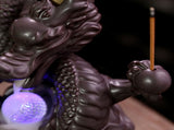 Ceramic Chinese Auspicious Dragon Backflow Incense Burner V1294-YM0521-230107MQ02-2