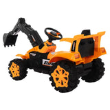 Children's Electronic Ride-on Excavator & Dump Truck, 30kg Capacity V196-6105