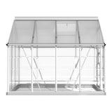 Green Fingers Greenhouse 2.48x1.89x2M Aluminium Polycarbonate Green House Garden Shed GH-ALU-C-248X189X200-N-AB