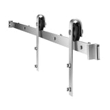 5FT Sliding Barn Door Hardware Kit, 330 LBS Weight Capacity, Compatible with 30 Inches Max Width & V952-HDSMDGDGDM2DHV9QG001V0