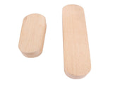 2Pcs Tailor Clappers 7in 12in Double Side Grooved Wood Clappers Sewing Tools for Pressing Seams V1294-YM0901-3117240309811