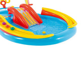 Intex Inflatable Rainbow Ring Play Centre w/ Slide 57453NP