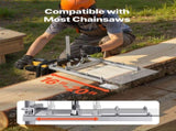 Chainsaw Mill, Portablemill Fits 41-51 cm Planking Milling Bar, Lumber Cross Cutting Guide Chain V952-HXQGZJ16INCHT3S43001V0
