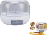 Rotating Storage Container - 5 KG - Storage Container - Food Container - Storage Jar - Food V1188-MS101-01724-1