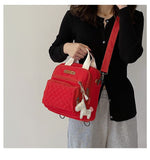 Vintage Messenger Bag Cute Crossbody Bag Canvas Shoulder Bag Purse with Upgraded Features Travel V1370-AZ4-06180