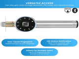 MEC Digital Fingerprint Smart Auto Lock with One-Touch Verification Anti-Panic Exit Bluetooth A MEC-MFPD780