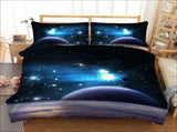 Cosmo Galaxy Orbit Dream Quilt / Doona / Duvet Cover set V745-AQ041027K3
