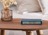 Lexon Flip Classic Reversible Alarm Clock - Blue V398-LD-LR157BF9