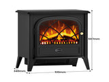 Dimplex 2kW Ritz Optiflame Portable Electric Fire Stove RITZ-C