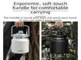 Black 3L Large Capacity Insulated Water Jug - SUS304 Stainless Steel - Double Wall Vacuum Flask with V888-ELOSUNG56630