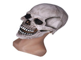 Scary Skull Mask with Movable Jaw Flexible Latex Halloween Costume Party Props Cosplay AccessoryDark V1294-YM0714-3117210187712