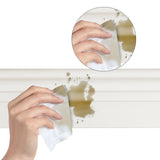 Flexible Wall Base Moulding Trim, Peel and Stick Rubber Baseboard Molding, 3.86 Inch x 16.4 Feet V1189-LWWAL-20260401-06260