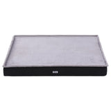 i.Pet Pet Bed Dog Cat Large Calming Soft Sofa Foam Cushion Washable Cover Grey PET-BED-FLAT-L105-GR