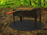 Bbq Protector Mat Black Fiberglass for Fire Safety and Multifunctional Use V1192-AZ-W-22573