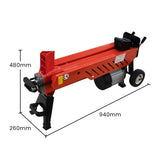 Yukon 8 Tonne 2200W Electric Hydraulic Log Splitter Wood Cutter LOG-ELE-XB-008
