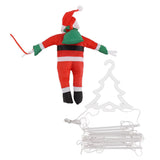 LED Christmas Lights Decorative Ladder Lights with Father Christmas Figure for Indoor Outdoors V1294-YM0901-3115230087413