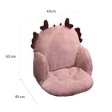SOGA Purple Crab Shape Cushion Soft Leaning Bedside Pad Sedentary Plushie Pillow Home Decor SCUSHION091