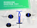 Blue Pogo Stick Kids - Childrens Jumping Jackhammer Exercise Hopper Toy V238-SUPDZ-28304648437840