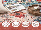 Artiss Floor Rug 160X230cm Large Washable Area Rug Modern Living Room Carpet Mat FLR-4217-160X230-RD