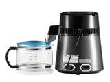 Water Distiller, 4L 1.1 Gallon Pure Water Purifier Filter For Home Table Countertop, 1750W Distilled V952-ICKZBXGZLSJZ93AL2001V3