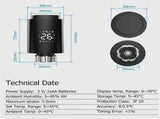 Smart Radiator Valve TRV Programmable Thermostatic Radiator Valve App Remote Control V1263-JX-5979