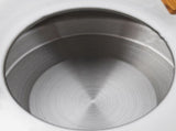 Whistle Kettle Stovetop Stainless Steel Foldable Handle Kitchen Supplies 2.5L White V1294-YM0512-3118220265711