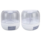 Grain Dispenser 6 Grids PP Rotation Insect Proof Grain Storage Organization for Home Kitchen 10kg V1294-YM0717-3118220217112
