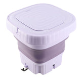 Portable Washing Machine 11L ABS PP Automatic Mini Foldable Bucket Washer with Drainage Pipe for RV V1294-YM0901-3113230324611