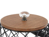 Coffee Capsule Holder Fruit Shaped Stylish Coffee Pod Storage with Wooden Base Lid Home Decor Black V1294-YM0901-3118240263312