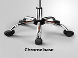 Artiss Salon Stool Swivel Chair Backrest Chairs SALON-B-BACK-BR