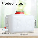 Large Capacity Water Storage Container, 15L Water Tank with Faucet, Water Storage Container for V1370-AZ4-15522