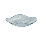 3 Pack Fruit Bowl Wave Edged Clear Plastic Serving Bowls Modern Clear Plastic Salad Bowls Fruit V1366-AZ2-W-07731