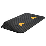 Upgraded Rubber Threshold Ramp, 7.6 cm Rise Door Ramp with 1 Channel, Natural Rubber Car Ramp with V952-XBLYPDGB1355XZ76IV0