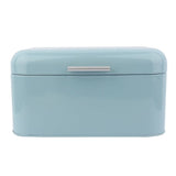 Bread Storage Box Retro Metal Bread Bin Box Large Capacity Kitchen Storage Container Elegant Vintage V1366-AZ2-W-19160