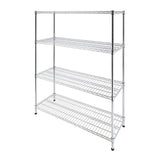 Modular Wire Storage Shelf 1500 x 350 x 1800mm Steel Shelving V63-841371