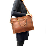 Handmade Leather Bag V440-VLB100