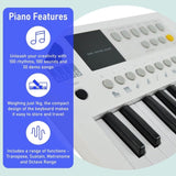 Axus Mini Keyboard 37 Key Keyboard - White V398-NM-AXMK37WHII