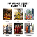 VEVOR Manual Paste Liquid Filling Machine, 5-100ml Bottle Filler, Adjustable Bottle Filling Machine, V952-LSGYTGZJSD517ZMNVV0