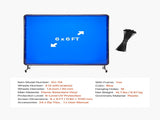 Welding Screen with Frame, 1.74 x 1.74 m Welding Curtain Screen, Flame-Resistant Vinyl Protection V952-DMPF1JZ66FTYYDKKS001V0