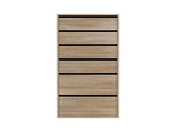 Artiss 6 Chest of Drawers Dresser Tallboy Pine FURNI-N-CDR-6D-WD-AB