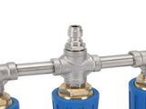 Triple Turbo Nozzle 1/4 Inch Quick Plug 4000PSI Rotating Pressure Washer Nozzle for Garden Car Road V1294-YM0901-3111250011111