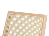 Levede 2x Rattan Dining Chair Solid Wood Lounge CH1141-2-NT