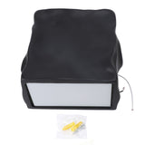 Wall Sconce Modern Mini Resin Plaster Warm Light Hardwired Minimalist Square Pleated Wall Lamp for V1294-YM0901-3119240056111