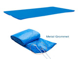 Heavy-Duty Blue Rectangular Pool Water Resistant PE Swimming Pool Portable Protective V1294-YM0901-H39263-13FT