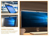 Monitor Lamp Bar, Black, Eye Fatigue Reducing, Intelligent Timing, Durable ABS Acrylic Metal, Home V1370-AZ4-15381