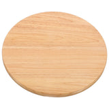 Wooden Round Stool Replacement Seat Light Brown Chair Seating Part with Easy Installation V1369-AZ3-W-20548
