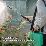 5L Electric Garden Sprayer USB Rechargeable 3 Nozzles 5L large tank, USB rechargeable for battery, 3 V1107-119-41096