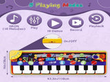 Baby Piano Mat with 25 Sounds,Kidsal Playmat,Early Education Development Birthday Gift V1192-AZ-W-31112