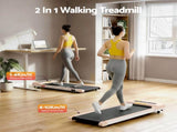 Everfit Treadmill Electric Walking Pad Under Desk Home Gym Fitness 360mm Pink TMILL-360-PAD