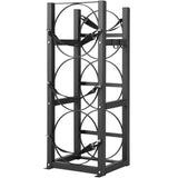 Refrigerant Tank Rack, with 3 x 30lbs Bottle Tanks, Cylinder Tank Rack 12.79x12.99x33.07 in, V952-QPCFJ305MM28PV5A6V0